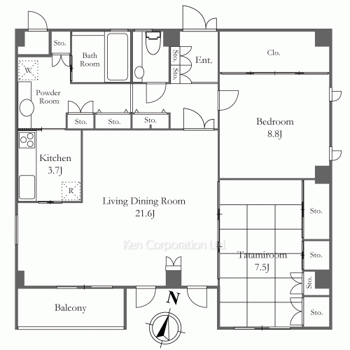 Property Blueprint /rent/tokyoapartment/search/results/164790/2025110003.html