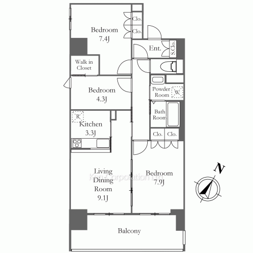 Property Blueprint /rent/yokohamaapartment/search/results/213666/2025110202.html