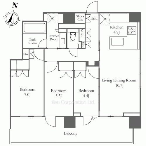 Property Blueprint /rent/tokyoapartment/search/results/213305/2025110636.html