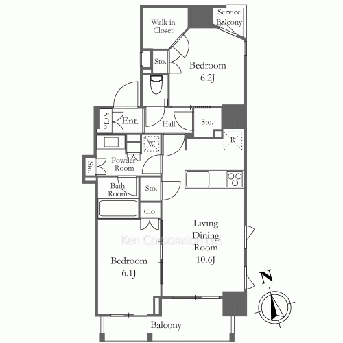 Property Blueprint /rent/tokyoapartment/search/results/211785/2025110694.html