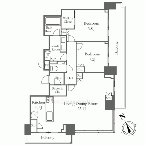 Property Blueprint /rent/tokyoapartment/search/results/206461/2025110889.html