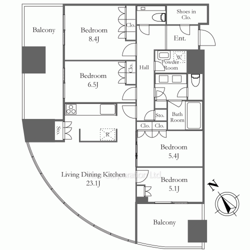 Property Blueprint /rent/tokyoapartment/search/results/208956/2025110890.html