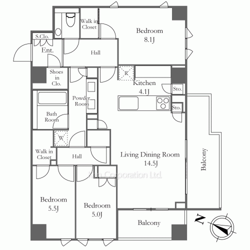 Property Blueprint /rent/tokyoapartment/search/results/213281/2025120005.html