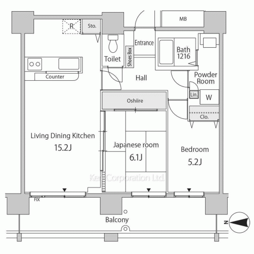 Property Blueprint /rent/tokyoapartment/search/results/198878/2025120023.html
