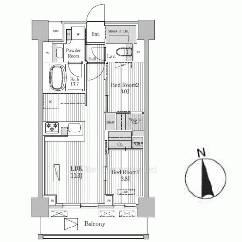 Property Blueprint /rent/tokyoapartment/search/results/213914/2025120085.html
