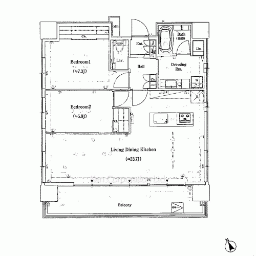 Property Blueprint /rent/tokyoapartment/search/results/213901/2025120108.html