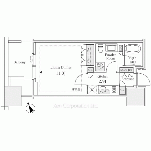 Property Blueprint /rent/tokyoapartment/search/results/208956/2025120338.html