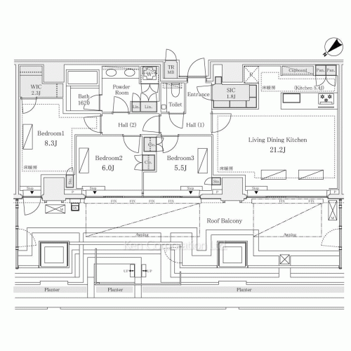Property Blueprint /rent/tokyoapartment/search/results/211101/2025120343.html