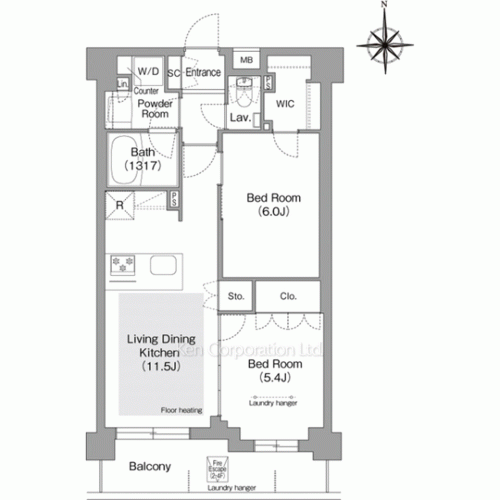 Property Blueprint /rent/tokyoapartment/search/results/213109/2026010100.html