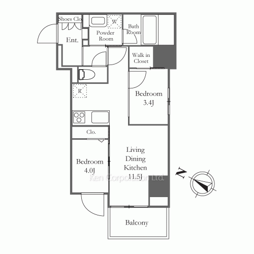 Property Blueprint /rent/tokyoapartment/search/results/211505/2026010458.html