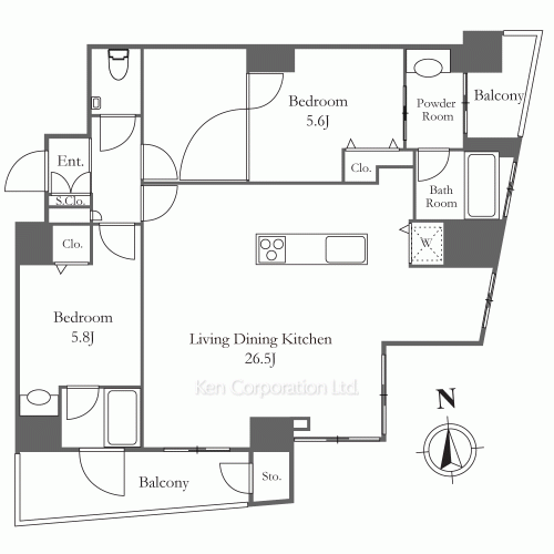 Property Blueprint /rent/tokyoapartment/search/results/164786/2026010481.html