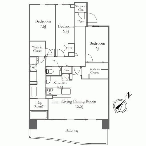 Property Blueprint /rent/tokyoapartment/search/results/206791/2026010666.html