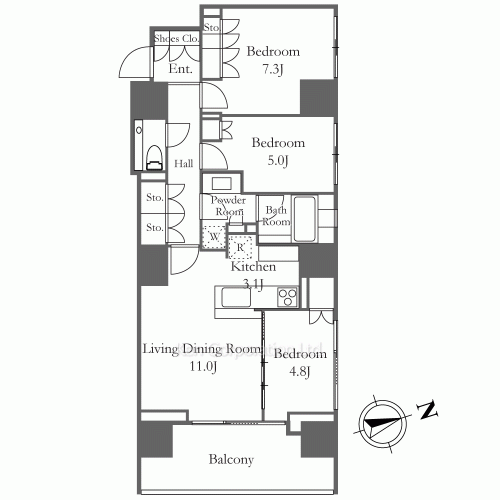 Property Blueprint /rent/tokyoapartment/search/results/187106/2026020026.html