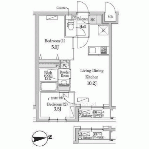 Property Blueprint /rent/tokyoapartment/search/results/214165/2026020164.html