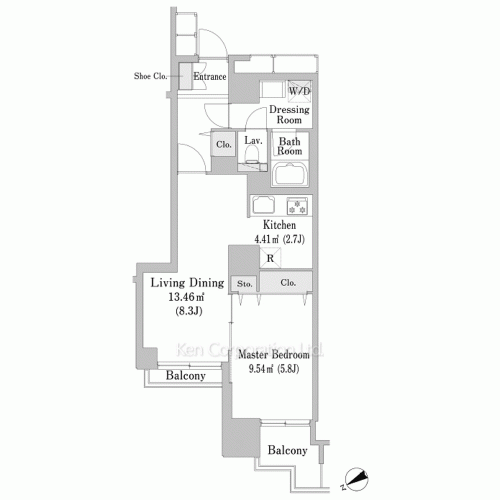 Property Blueprint /rent/tokyoapartment/search/results/133817/2026020383.html