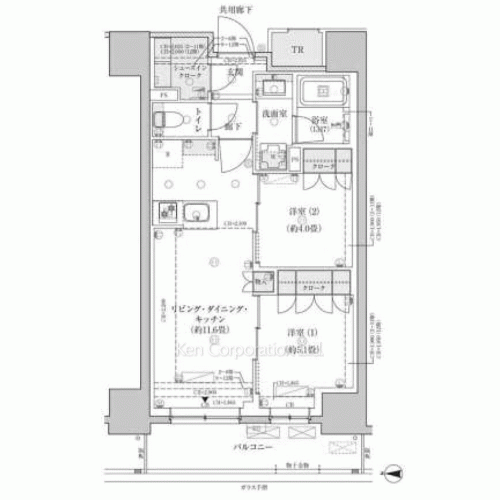 Property Blueprint /rent/tokyoapartment/search/results/214592/2026020627.html