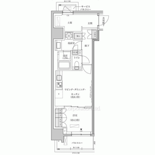 Property Blueprint /rent/tokyoapartment/search/results/214592/2026020632.html