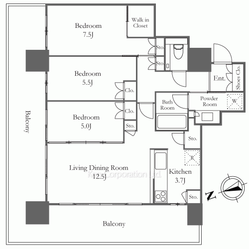 Property Blueprint /rent/tokyoapartment/search/results/214614/2026020654.html