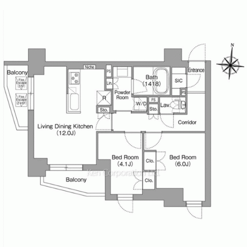 Property Blueprint /rent/tokyoapartment/search/results/214615/2026020655.html