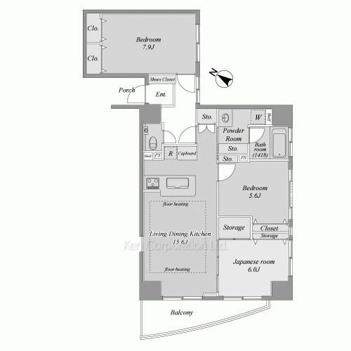 Property Blueprint /rent/yokohamaapartment/search/results/158344/2026020664.html