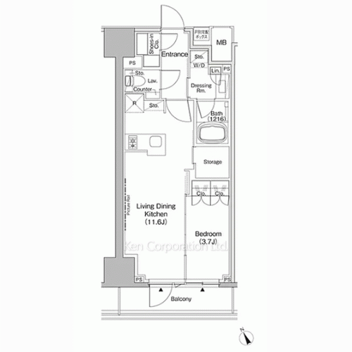 Property Blueprint /rent/tokyoapartment/search/results/213962/2026020671.html