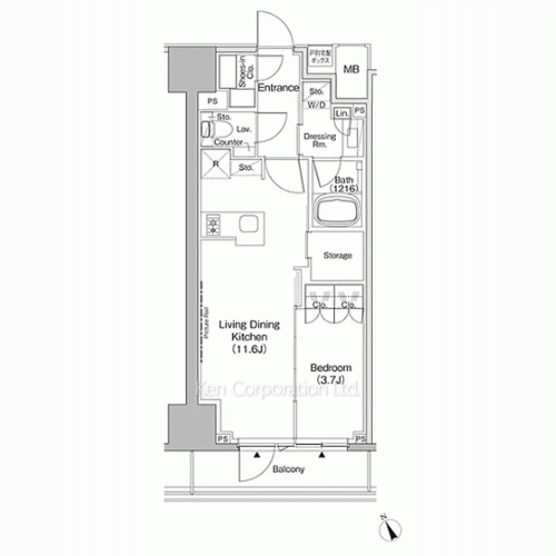 Property Blueprint /rent/tokyoapartment/search/results/213962/2026020672.html