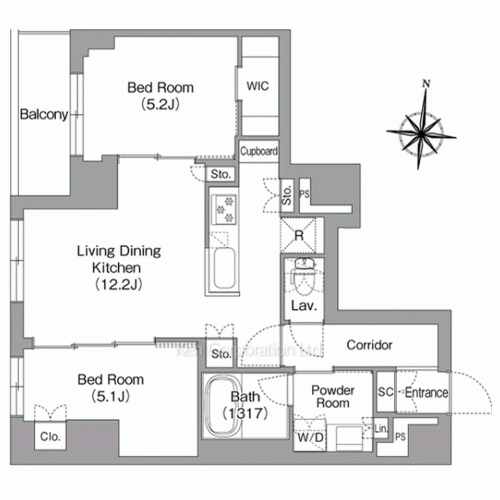 Property Blueprint /rent/tokyoapartment/search/results/214615/2026020676.html