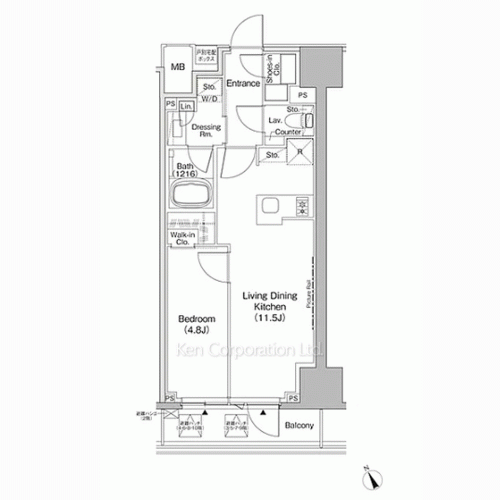Property Blueprint /rent/tokyoapartment/search/results/213962/2026020680.html