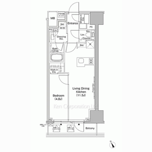 Property Blueprint /rent/tokyoapartment/search/results/213962/2026020681.html