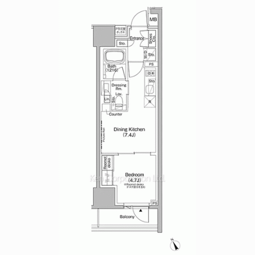 Property Blueprint /rent/tokyoapartment/search/results/213962/2026020696.html