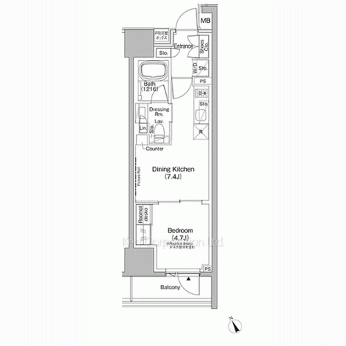 Property Blueprint /rent/tokyoapartment/search/results/213962/2026020697.html