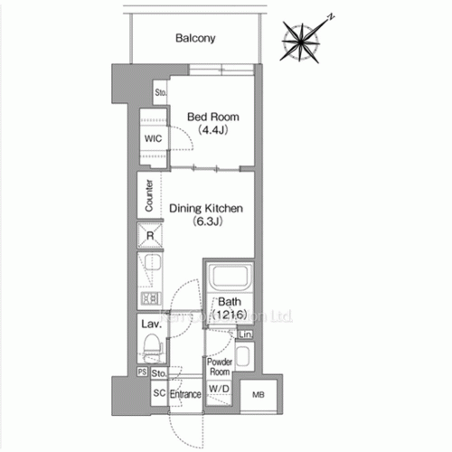 Property Blueprint /rent/tokyoapartment/search/results/209915/2026020965.html