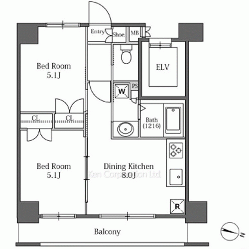 Property Blueprint /rent/tokyoapartment/search/results/194604/2026030017.html