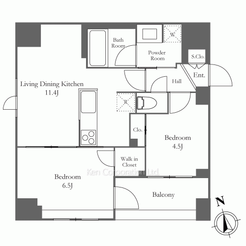 Property Blueprint /rent/tokyoapartment/search/results/214341/2026030026.html