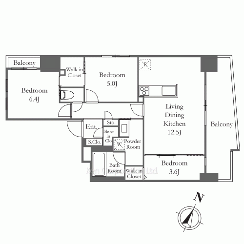 Property Blueprint /rent/tokyoapartment/search/results/214739/2026031034.html