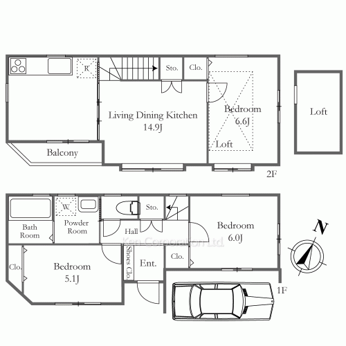 Property Blueprint /rent/tokyoapartment/search/results/215025/2026031190.html