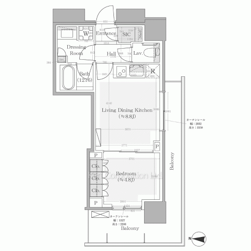 Property Blueprint /rent/tokyoapartment/search/results/214514/2026031219.html