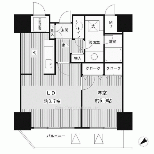 Property Blueprint /rent/tokyoapartment/search/results/134919/2026040013.html