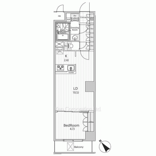 Property Blueprint /rent/tokyoapartment/search/results/209174/2026040025.html