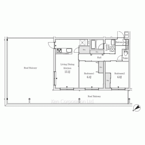 Property Blueprint /rent/tokyoapartment/search/results/215057/2026040037.html
