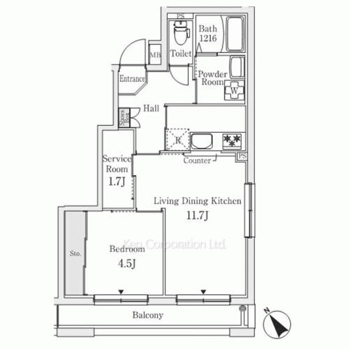Property Blueprint /rent/tokyoapartment/search/results/215057/2026040041.html