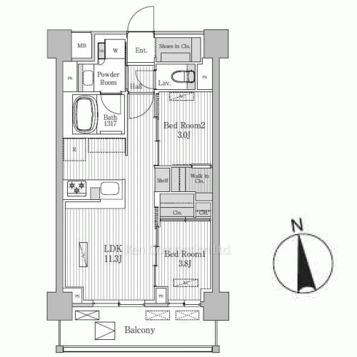 Property Blueprint /rent/tokyoapartment/search/results/213914/2026040052.html