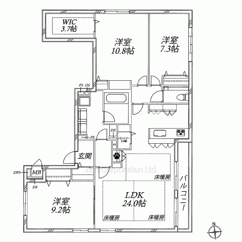 Property Blueprint /rent/tokyoapartment/search/results/215078/2026040086.html