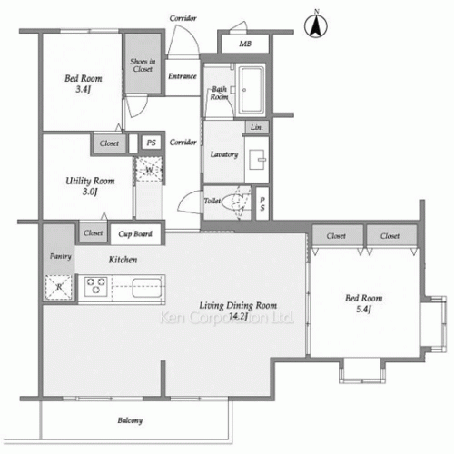 Property Blueprint /rent/tokyoapartment/search/results/178977/2026040130.html
