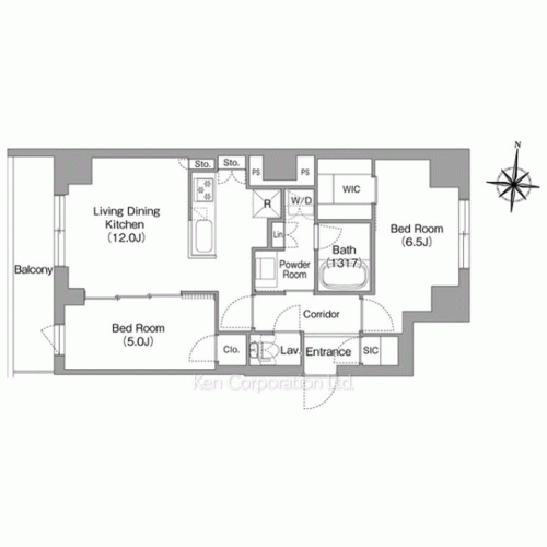 Property Blueprint /rent/tokyoapartment/search/results/214615/2026040133.html