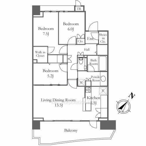 Property Blueprint /rent/tokyoapartment/search/results/207100/2026040156.html