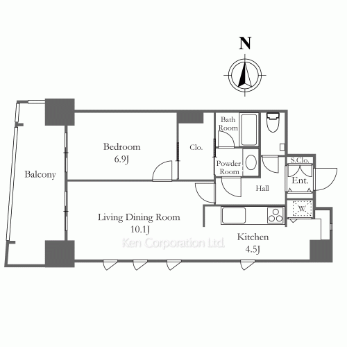 Property Blueprint /rent/tokyoapartment/search/results/164786/2026040167.html