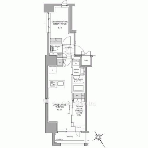 Property Blueprint /rent/yokohamaapartment/search/results/214516/2026040179.html