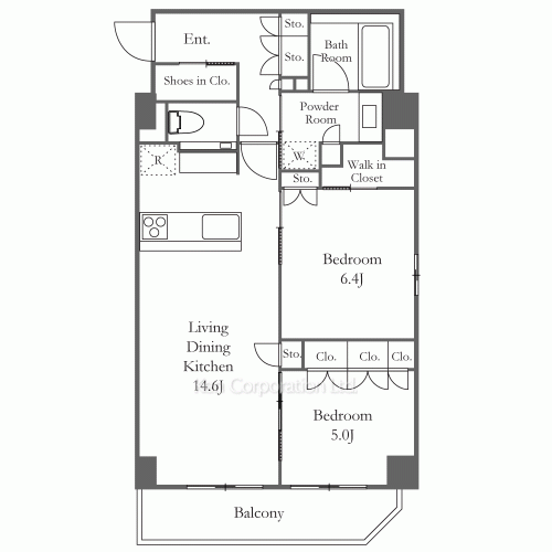 Property Blueprint /rent/tokyoapartment/search/results/215170/2026040222.html