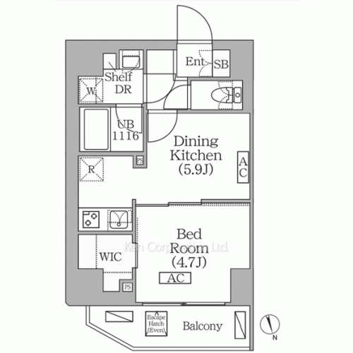 Property Blueprint /rent/tokyoapartment/search/results/210344/2026040259.html